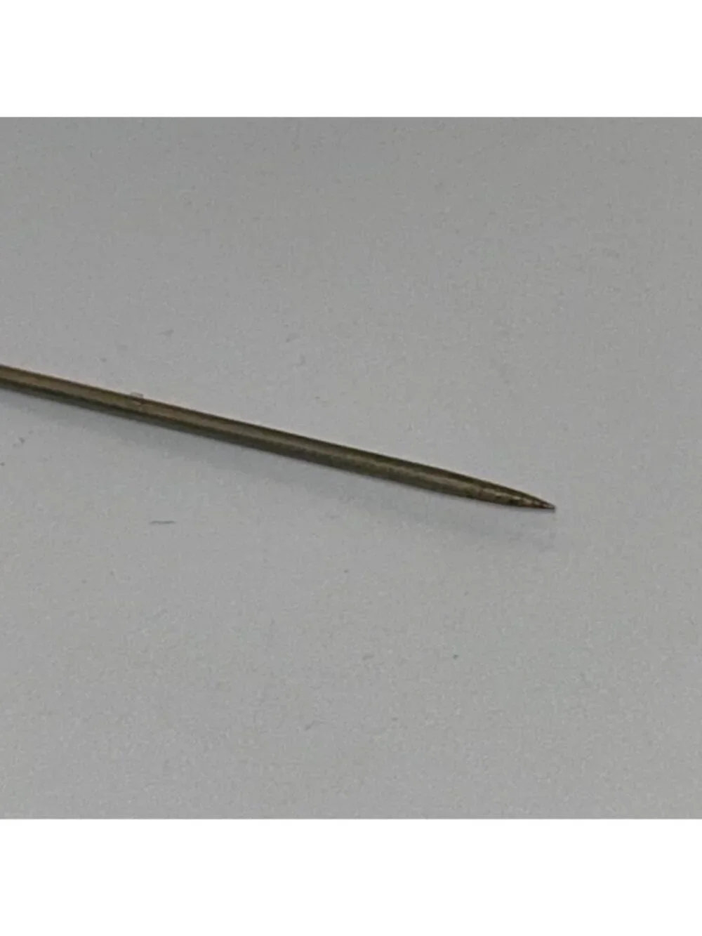 Antique Gold-Tone Hat Pin Victorian Edwardian 1900s Estate Millinery 10 inch